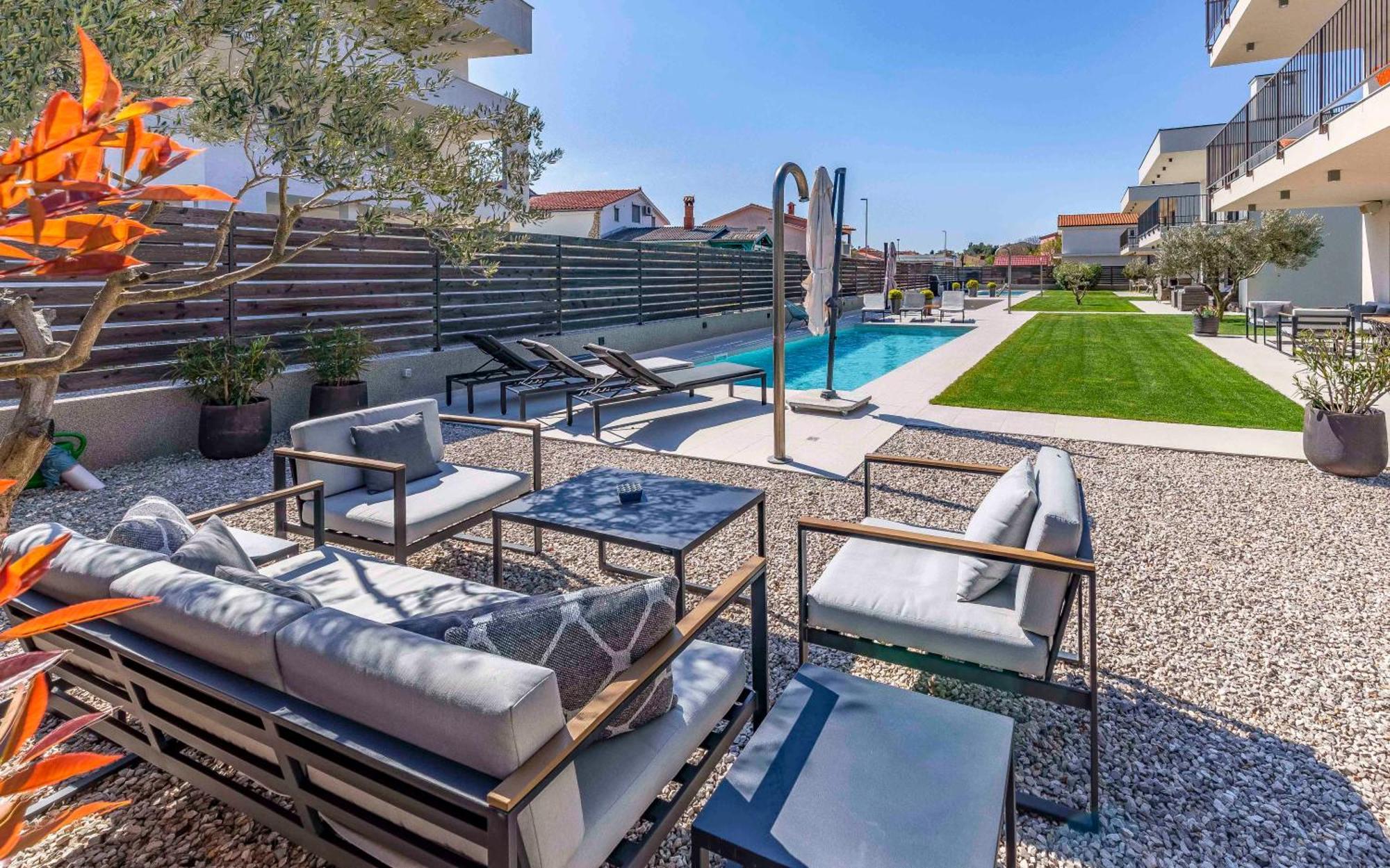 Ap Caci Mit Pool - Istriensonne 0712-0737 Apartman Medulin Kültér fotó